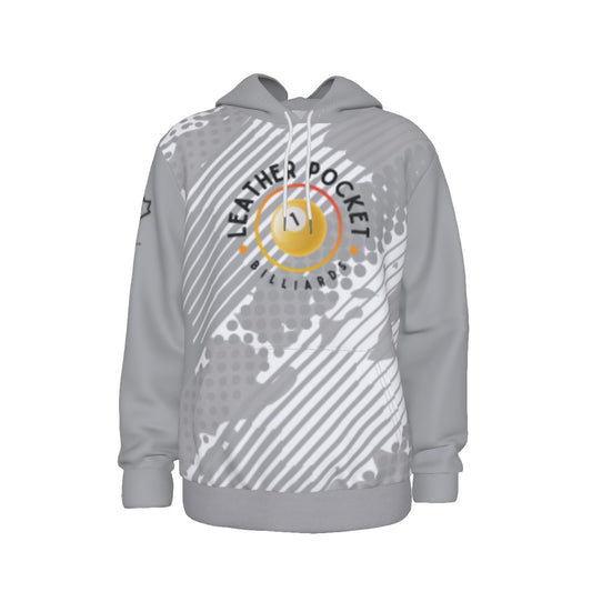 Leather Pocket Light Grunge Hoodie
