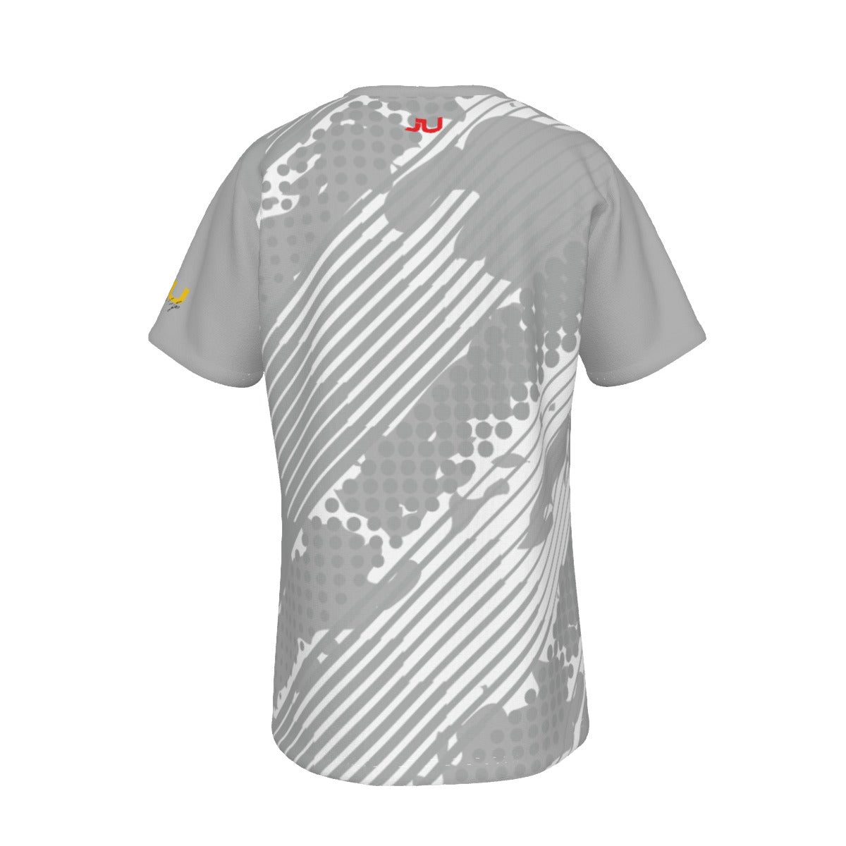 Leather Pocket Grunge Light Men's Crew Neck T-Shirt