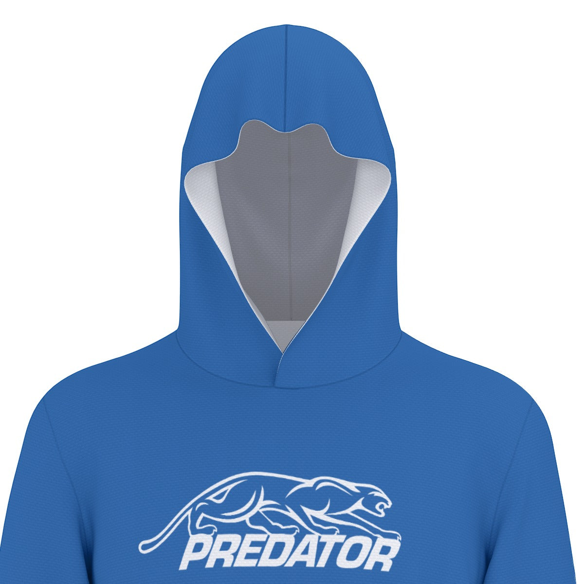 Predator Blue Lightweight Hooded Jersey