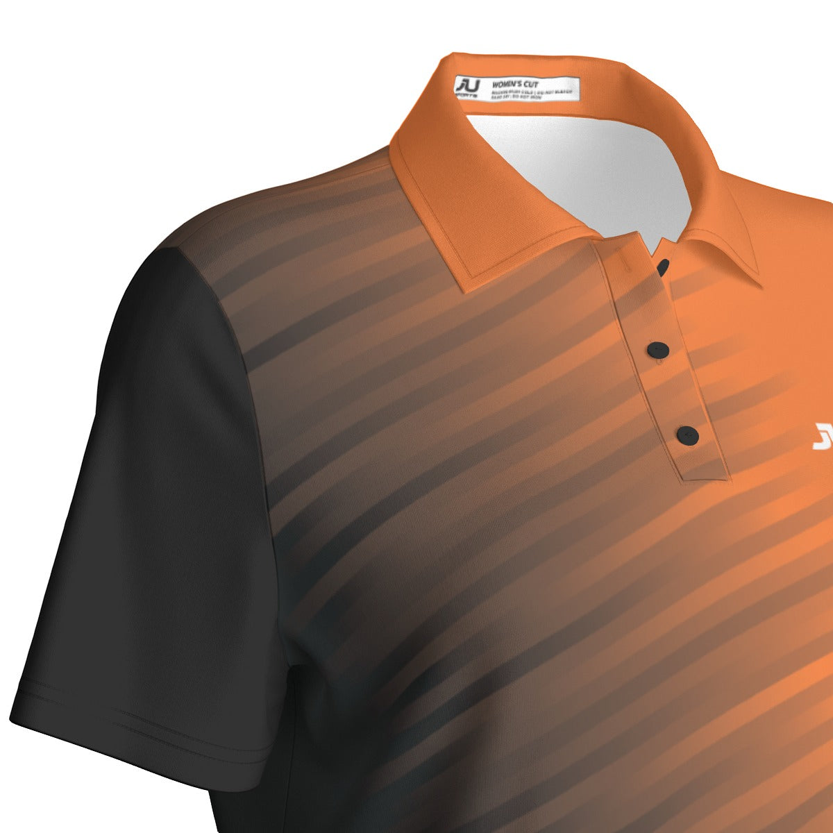 JUS Crossfade Orange Women's Polo