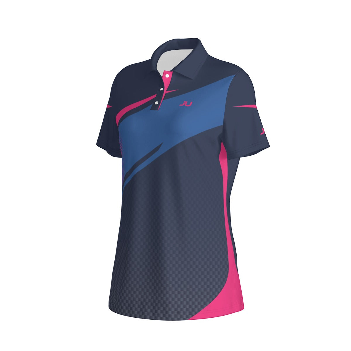 Action 2.0 Blue Majenta Women's Polo