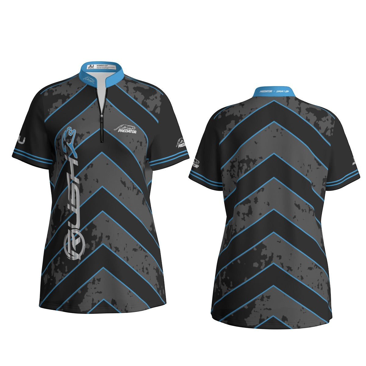 RUSH BLUE Women's Sport Collar Jersey