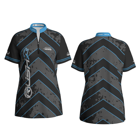 RUSH BLUE Women's Sport Collar Jersey