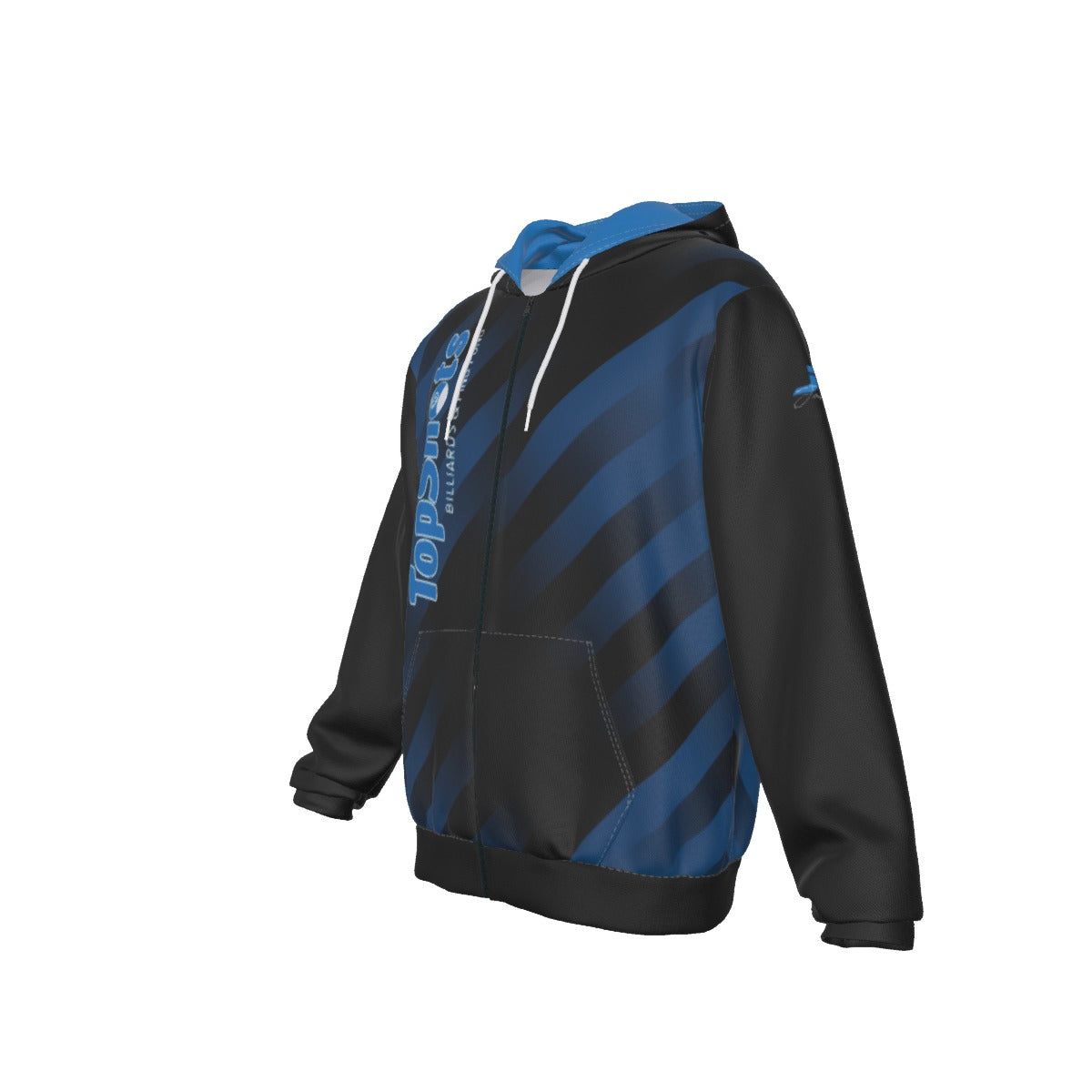 TopShots Zipper Hoodie With detachable hoods