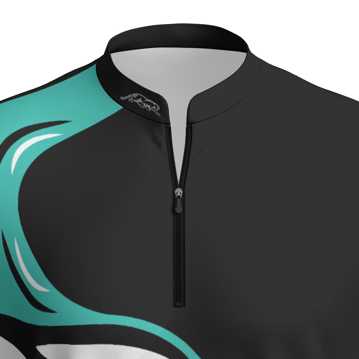 Strike Teal Men's Sports Collar Jersey