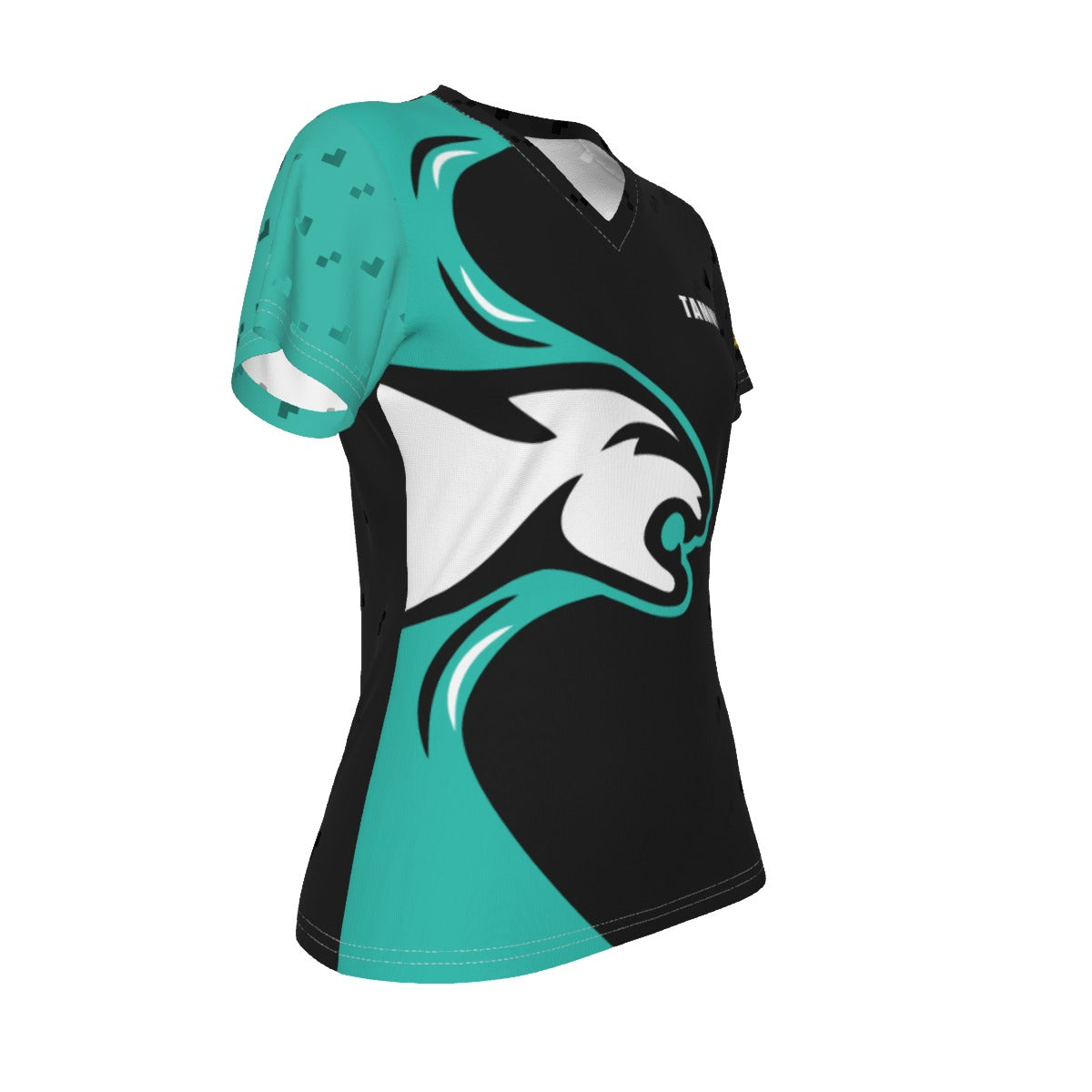 Predator Strike Teal Women's V-Neck