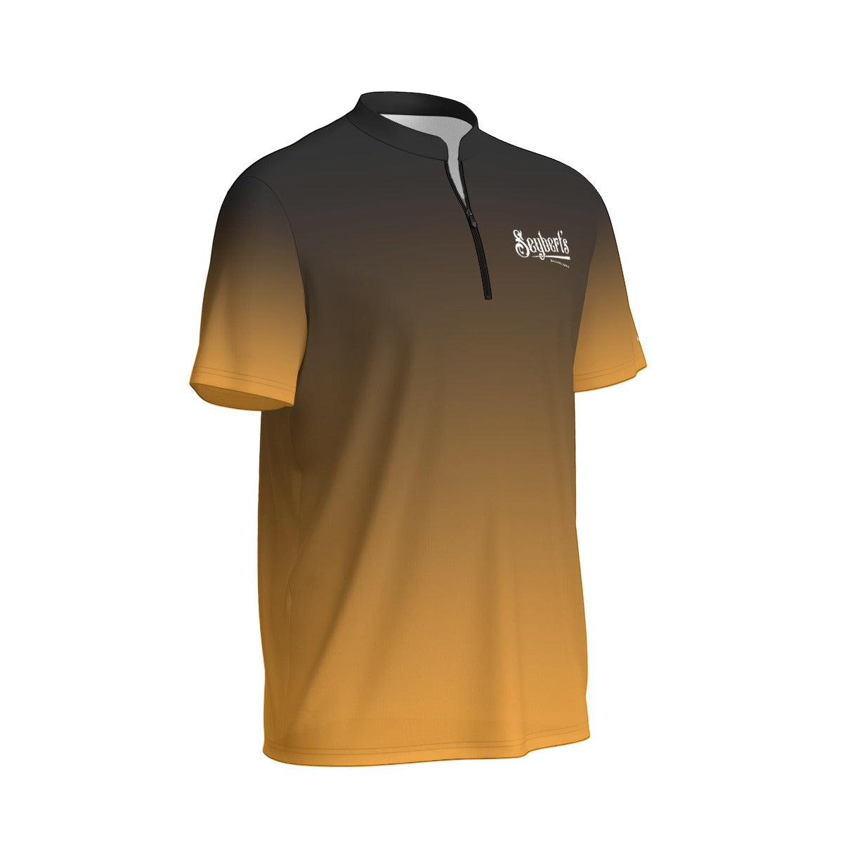 Seyberts Gold Fade Men's Sports Collar Jersey