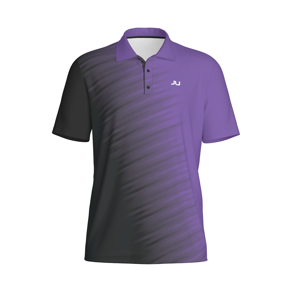 JUS Crossfade Purple Men's Polo