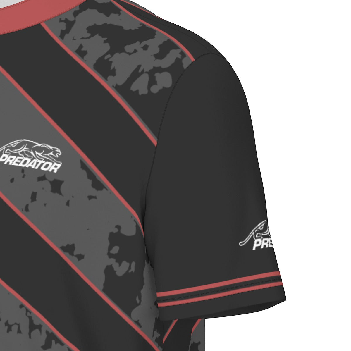 Predator Rush Men's Sport Collar Jersey - Red