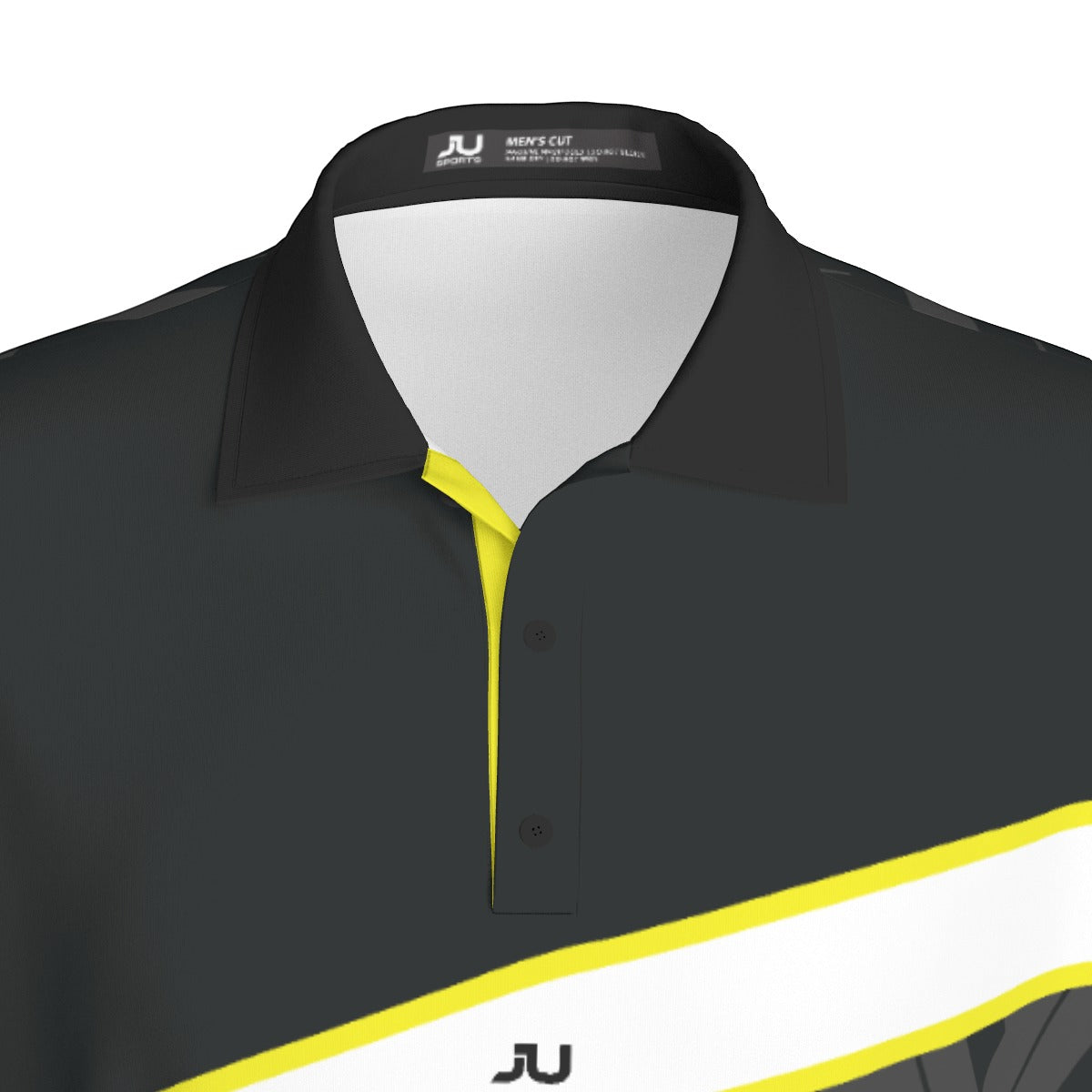 Topline Black Men's Polo