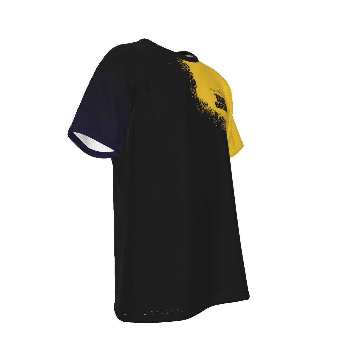 TailGators Bite Yellow Men'sCrew Neck T-Shirt