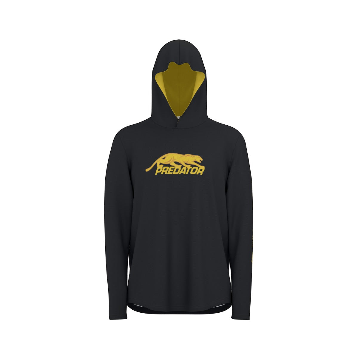 Predator Black Lightweight Hooded Jersey