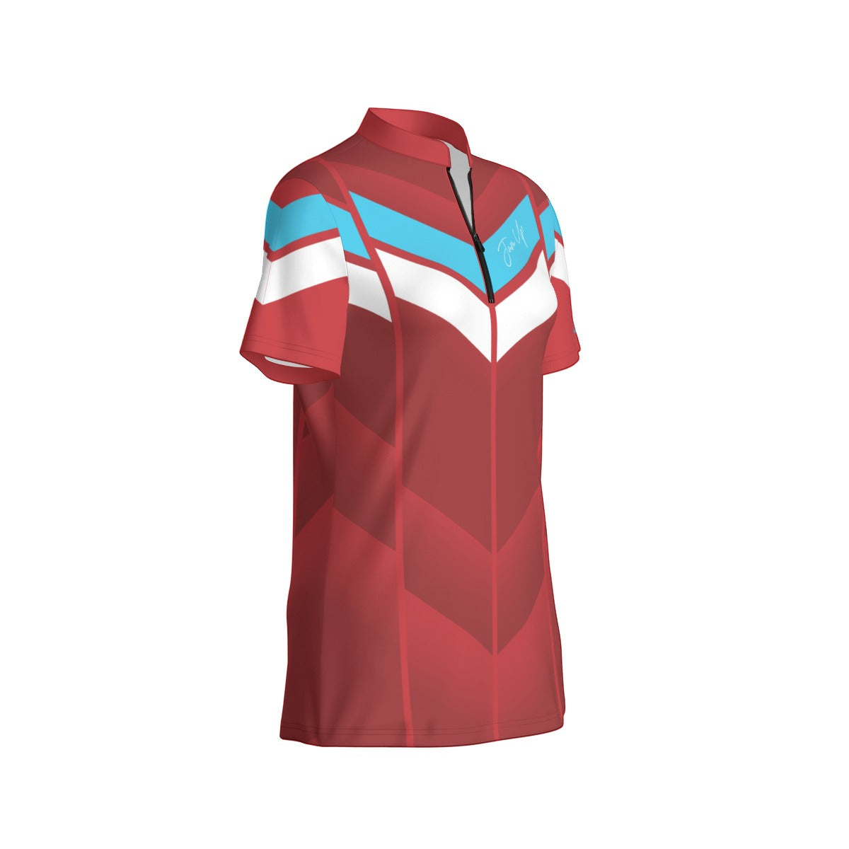 JUS Shield Red Women's Sport Collar