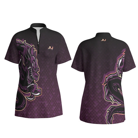 Dragon Maroon Women's Sport Collar