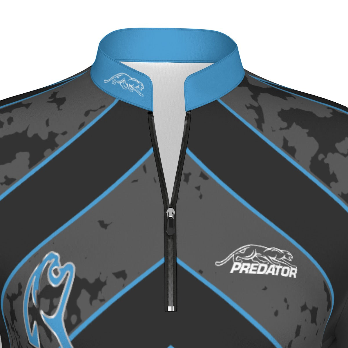 Predator Rush Blue Women's Sport Collar Jersey