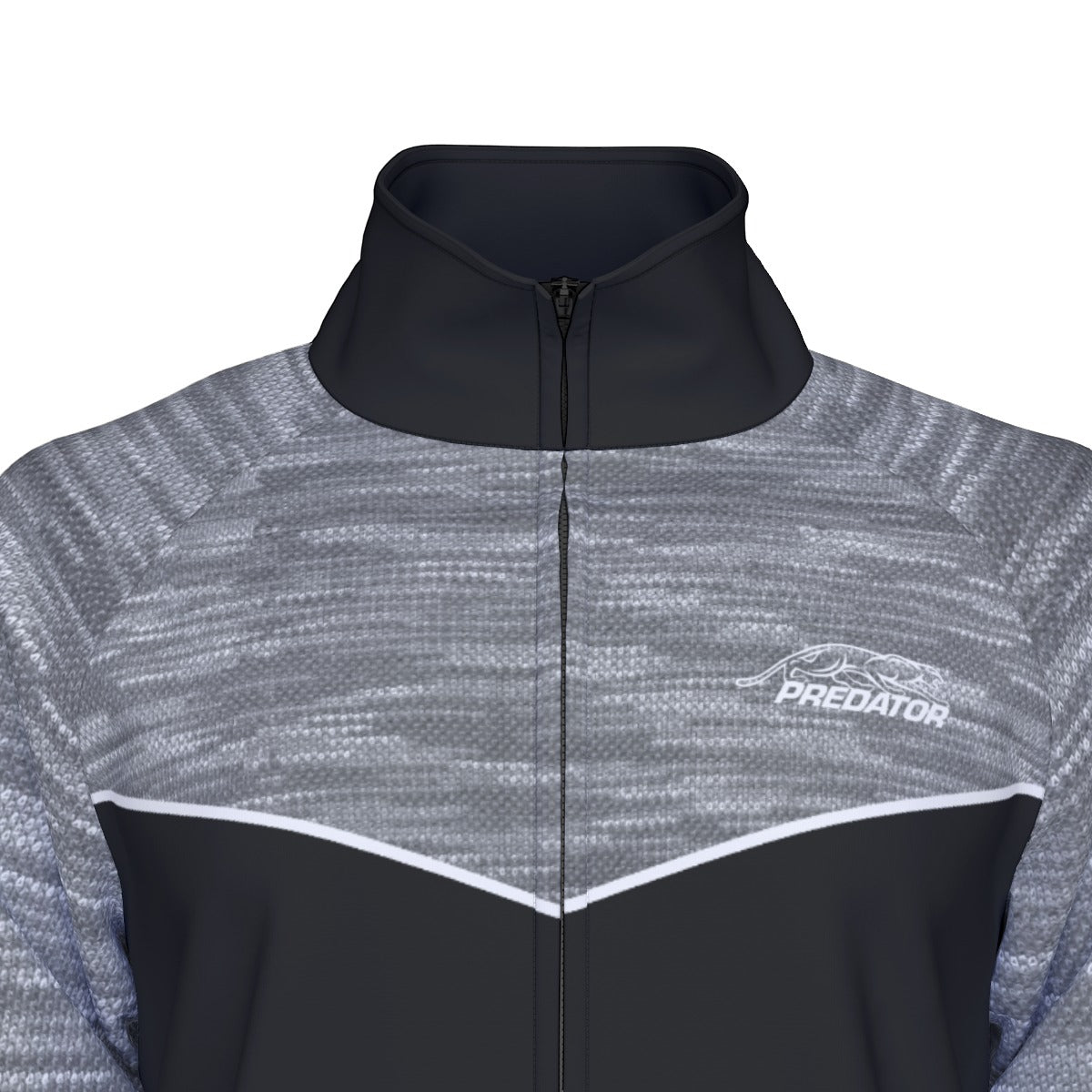 Predator Splice Heather Gray Men's Track Jacket