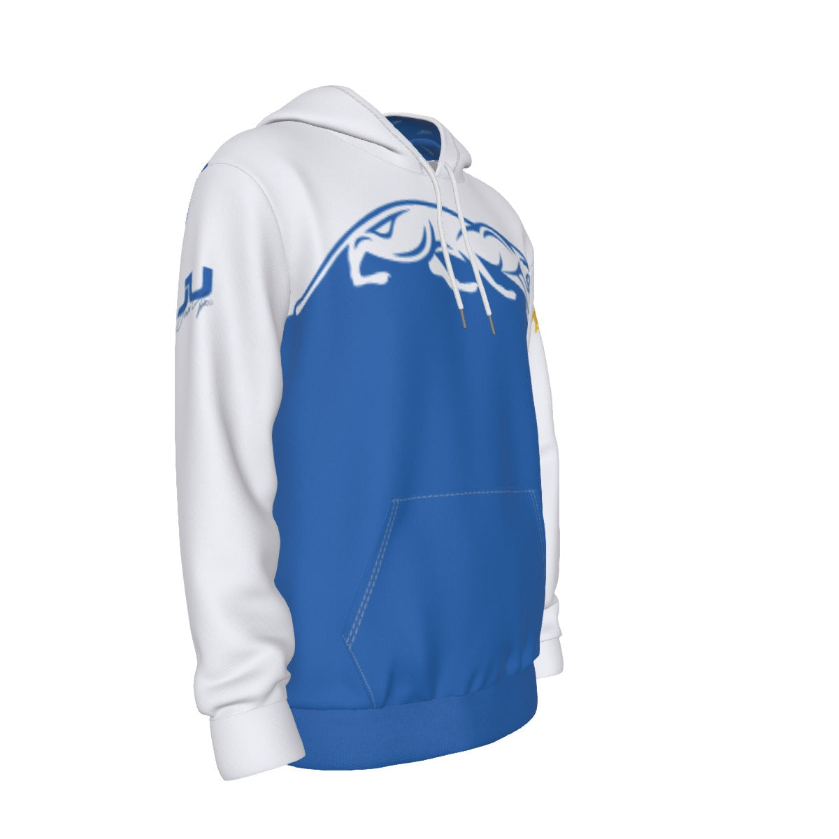 Predator White/Light Blue Shadow Men's Hoodie