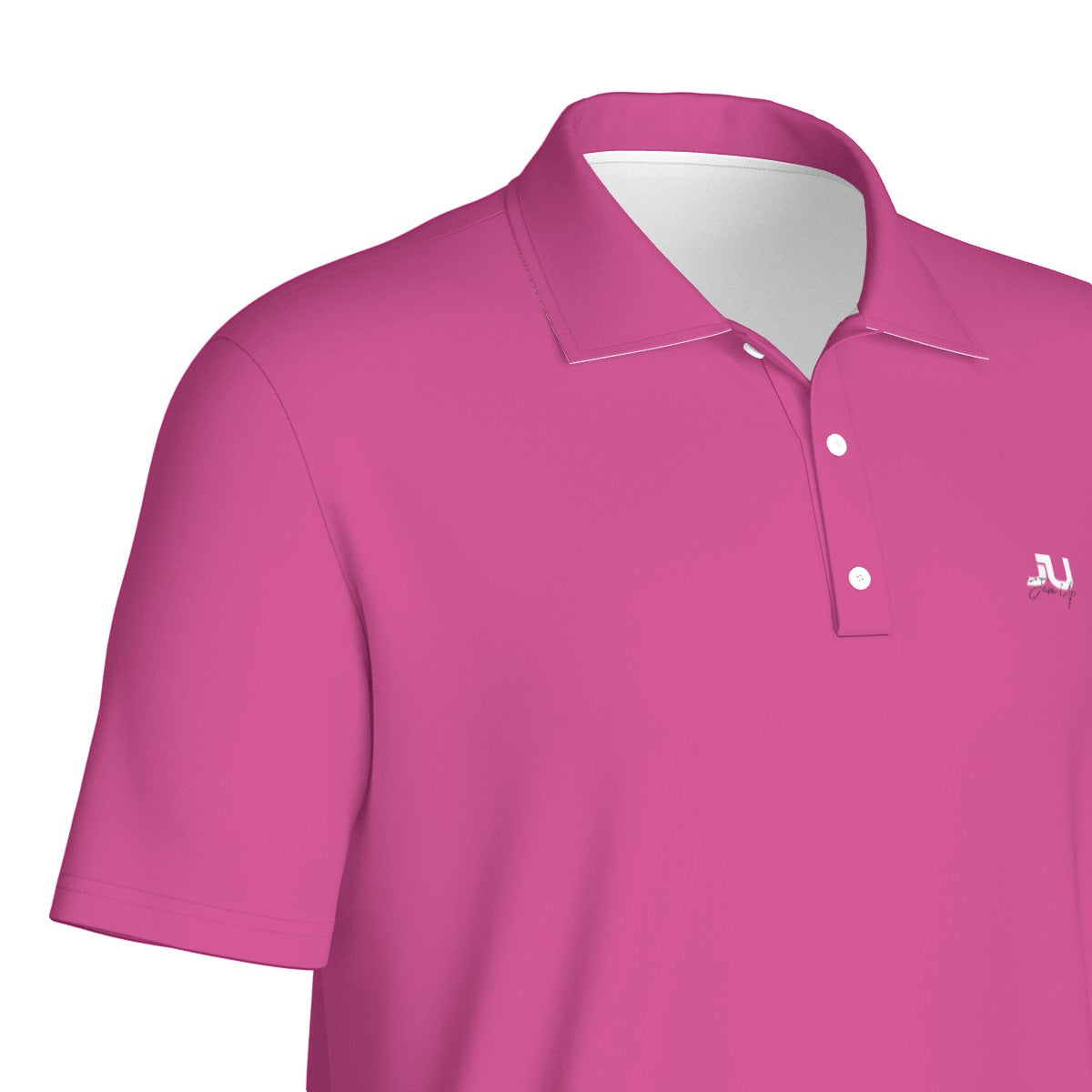 Men's Core Polo - Fuchsia