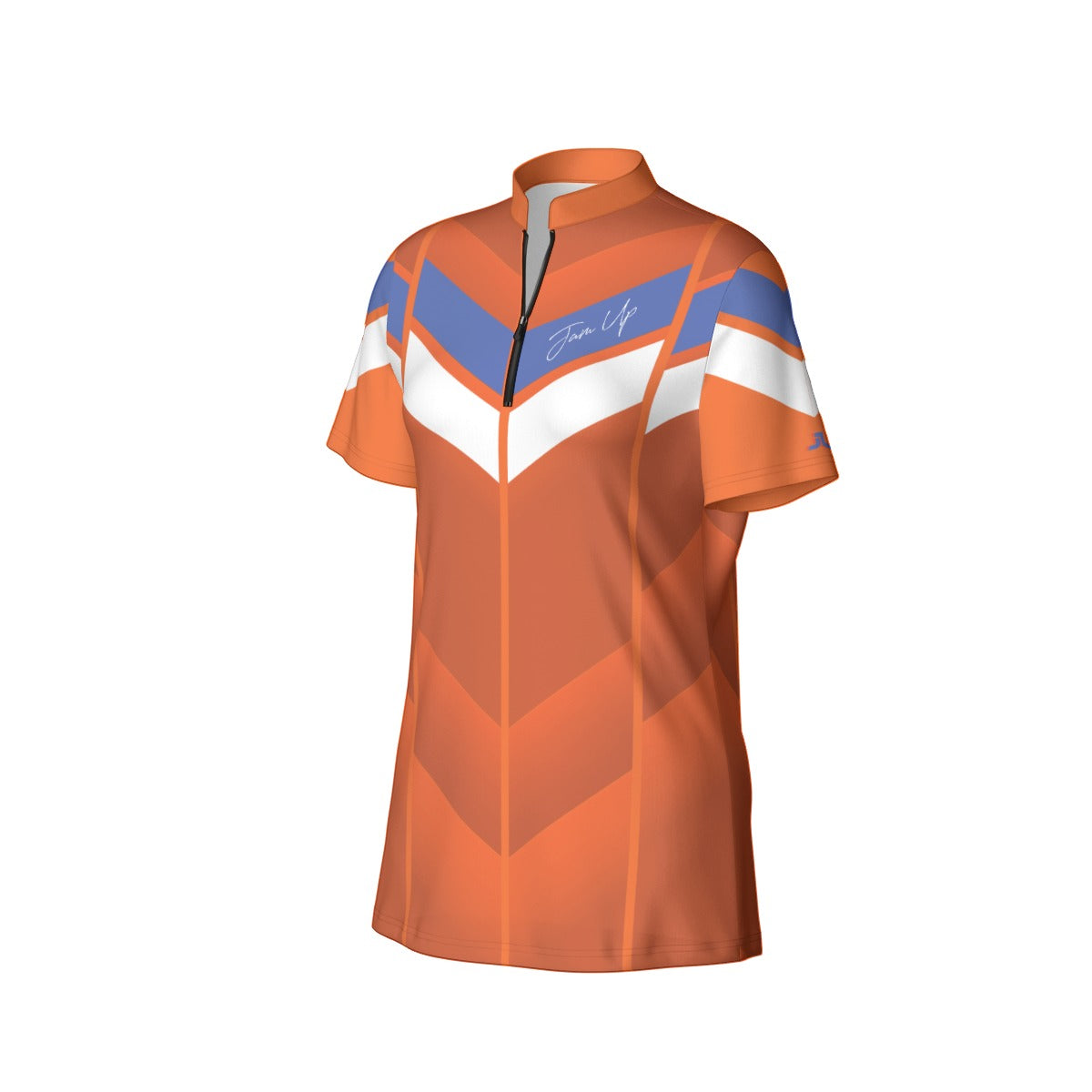 JUS Shield Orange Women's Sport Collar