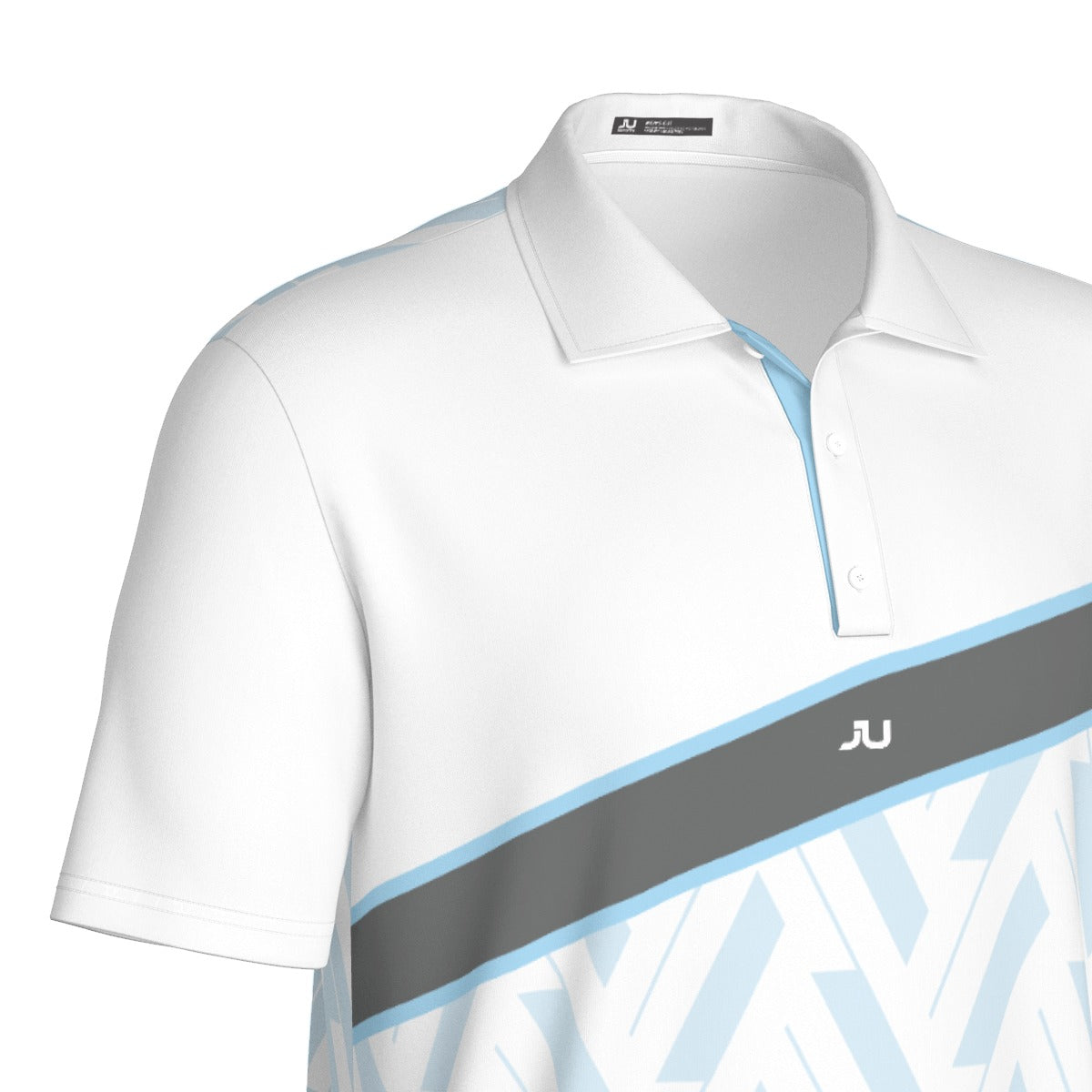 Topline Powder Blue Men's Polo