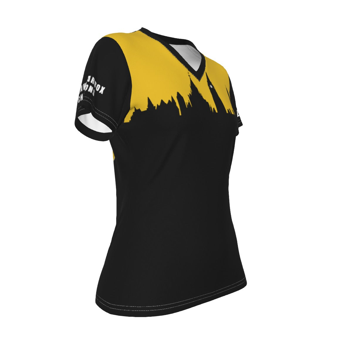 TailGators Ottawa Yellow V-neck Women's T-shirt