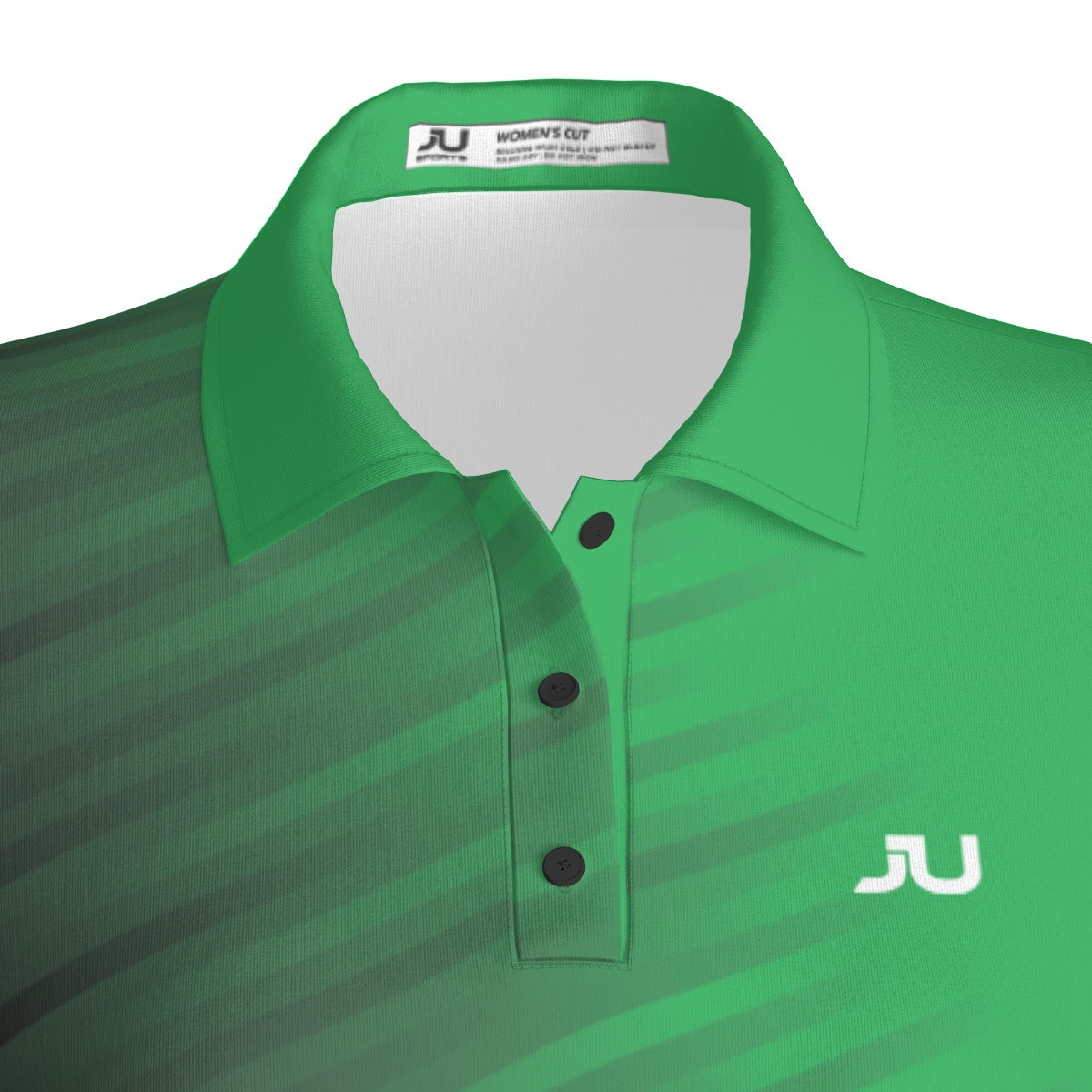 JUS Crossfade Green Women's Polo