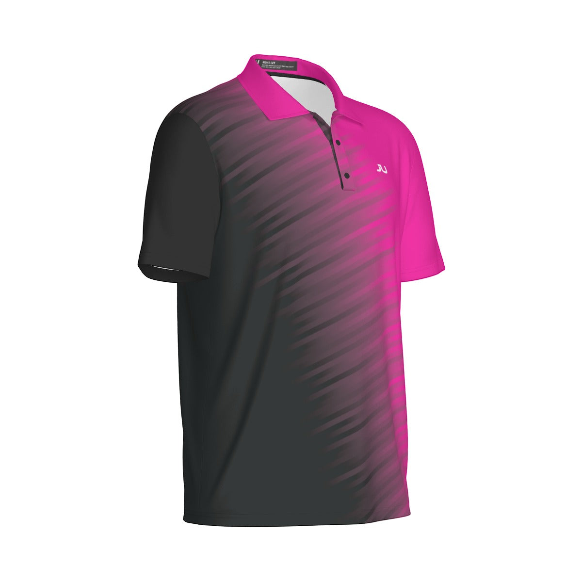JUS Crossfade Pink Men's Polo