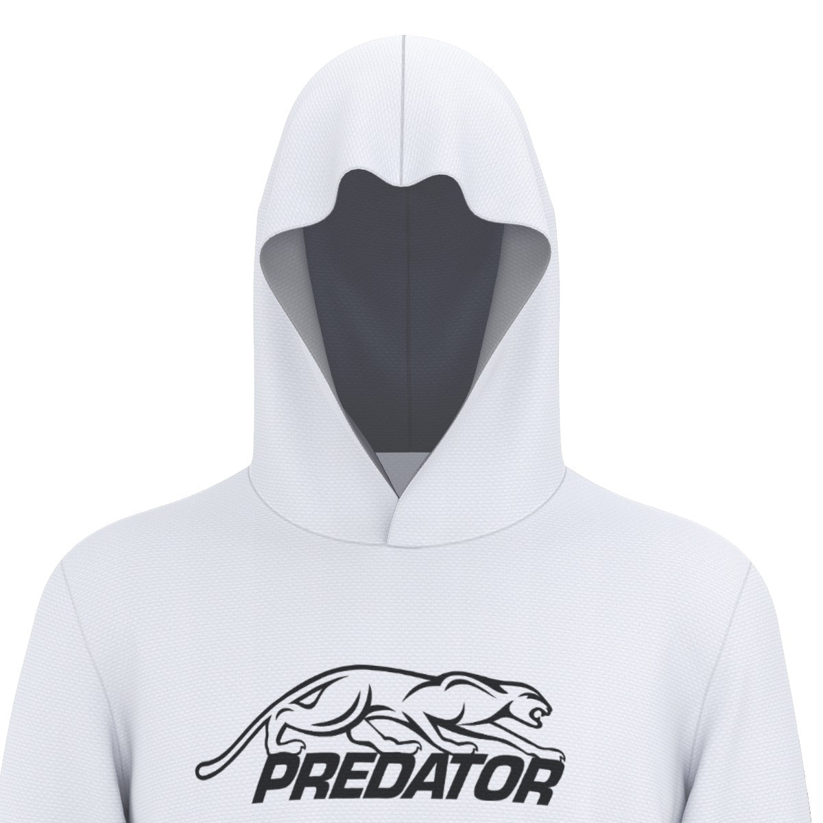 Predator White Lightweight Hooded Jersey
