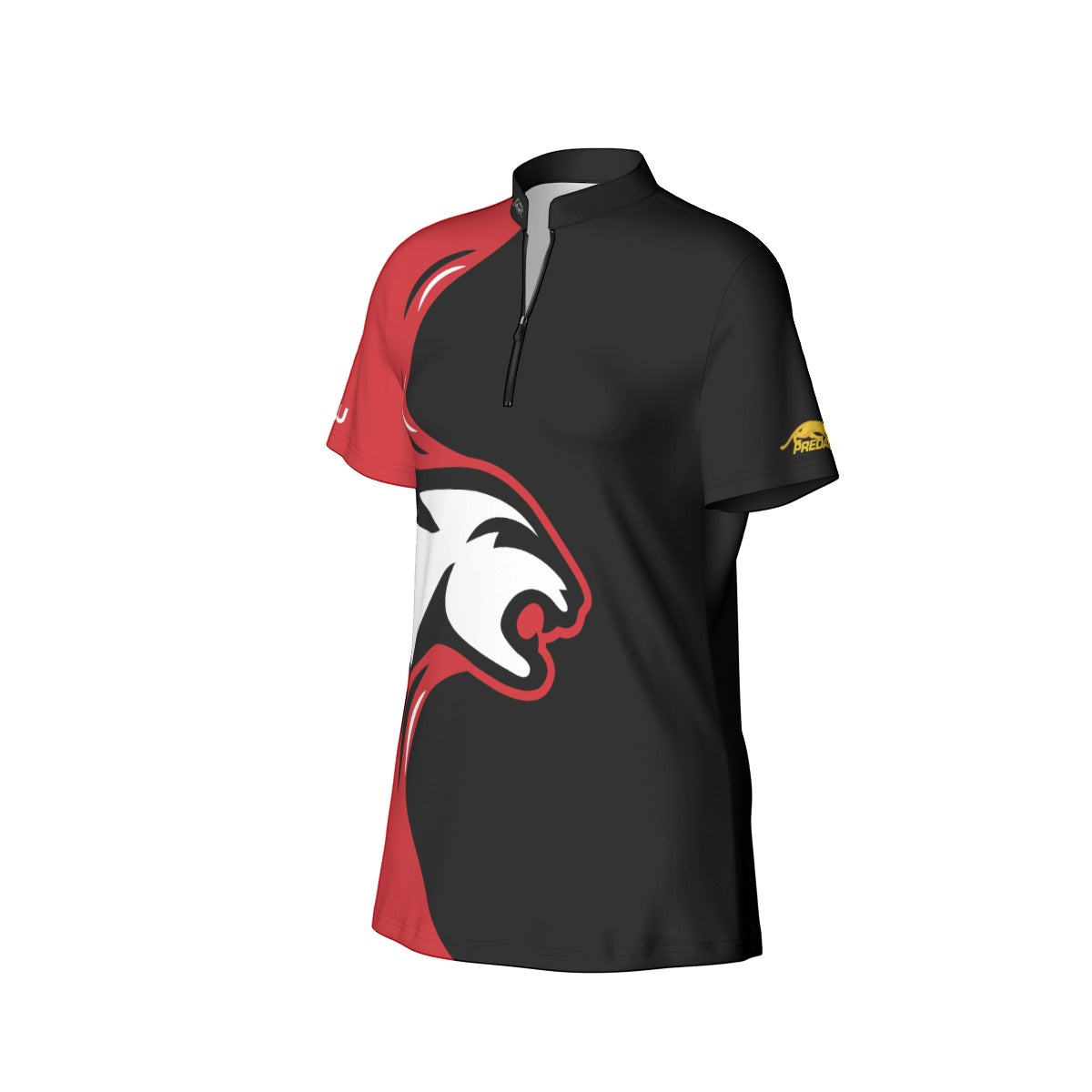 Strike Red Women's Sport Collar Jersey