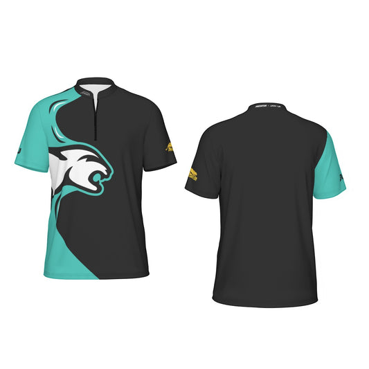 Predator Strike Men's Sport Collar Jersey - Teal