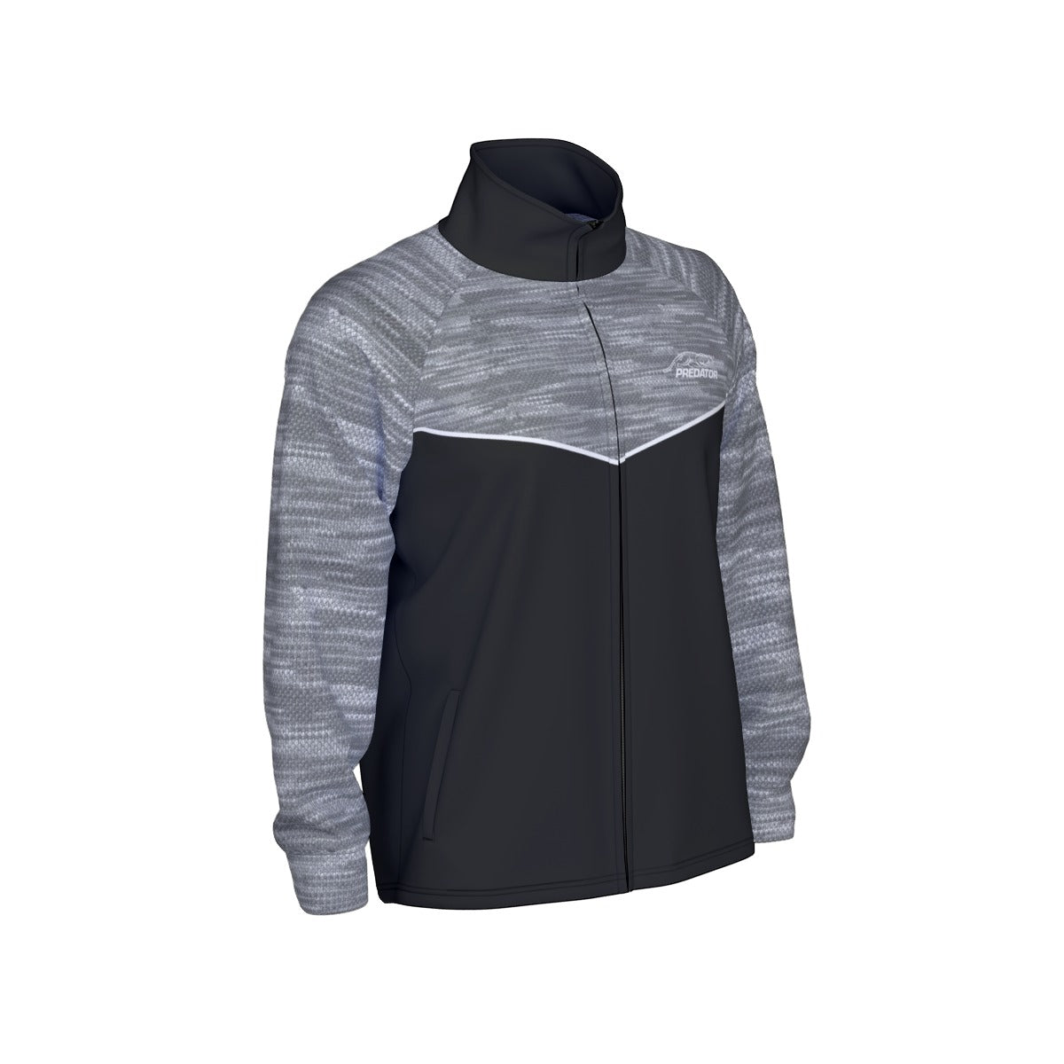 Predator Splice Heather Gray Men's Track Jacket