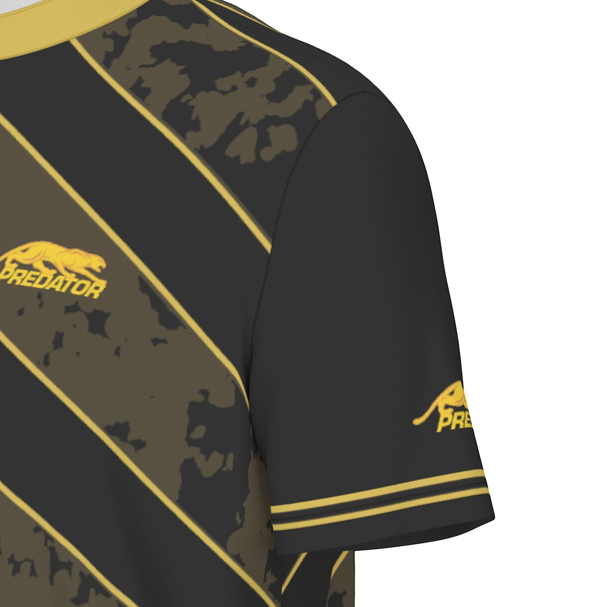 Predator Rush Gold Men's Sport Collar Jersey