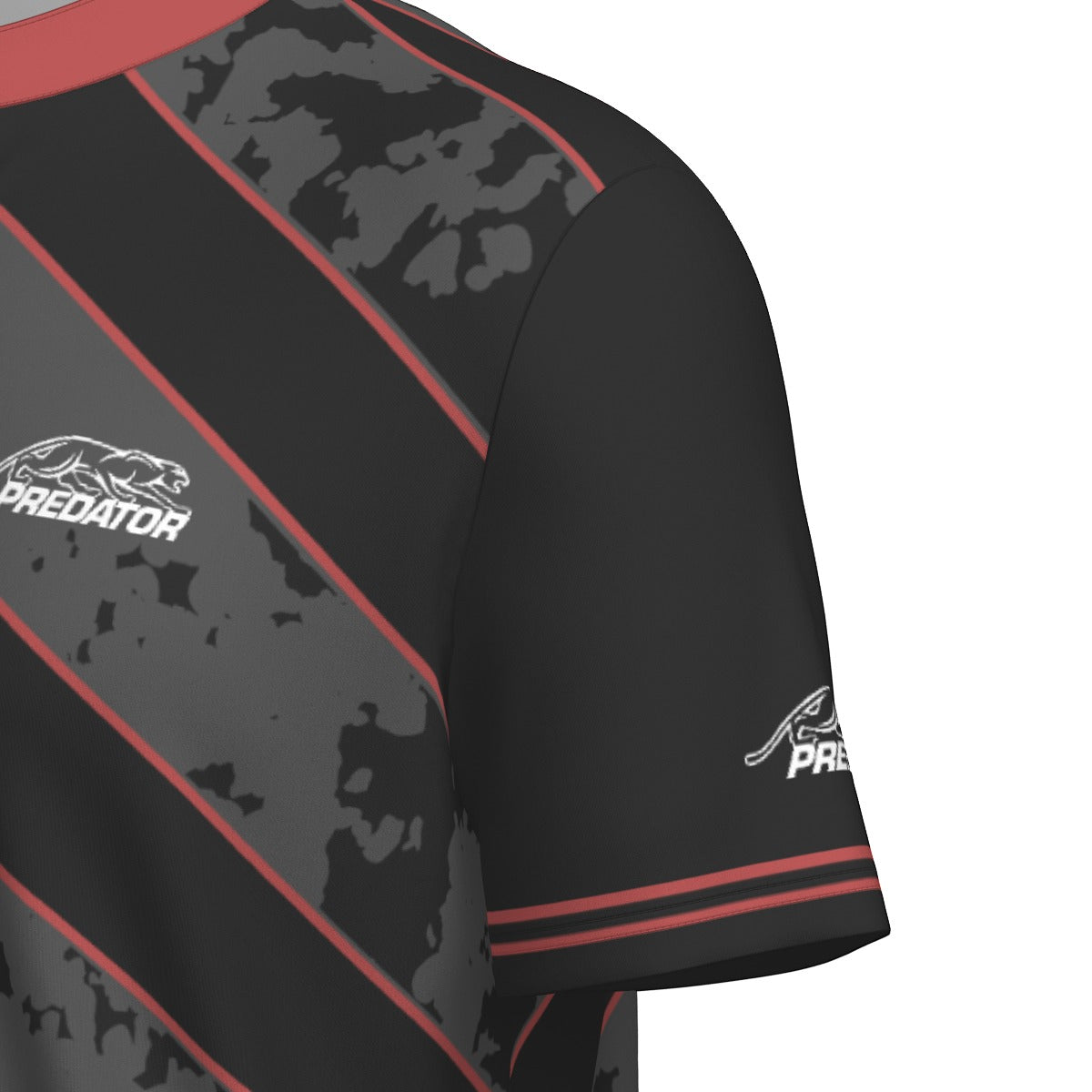 Predator Rush Red Men's Sport Collar Jersey