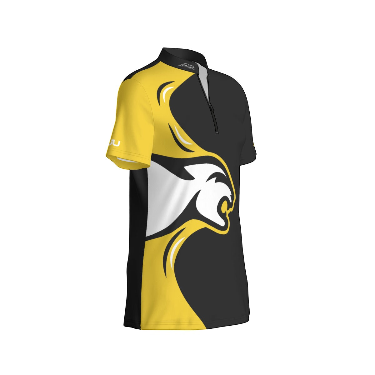 Strike Yellow Women's Sport Collar Jersey