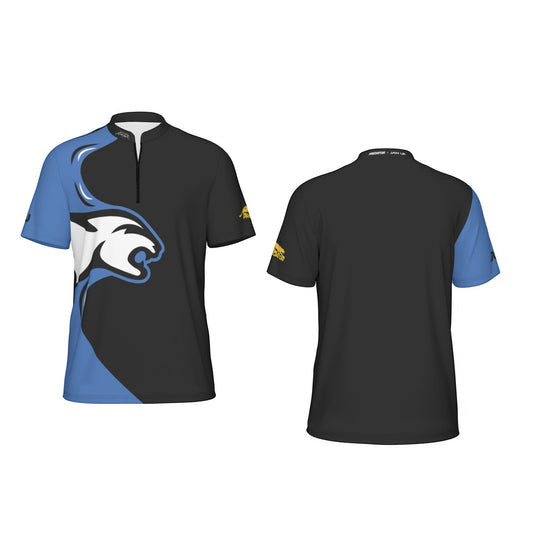 Predator Strike Men's Sport Collar Jersey - Blue