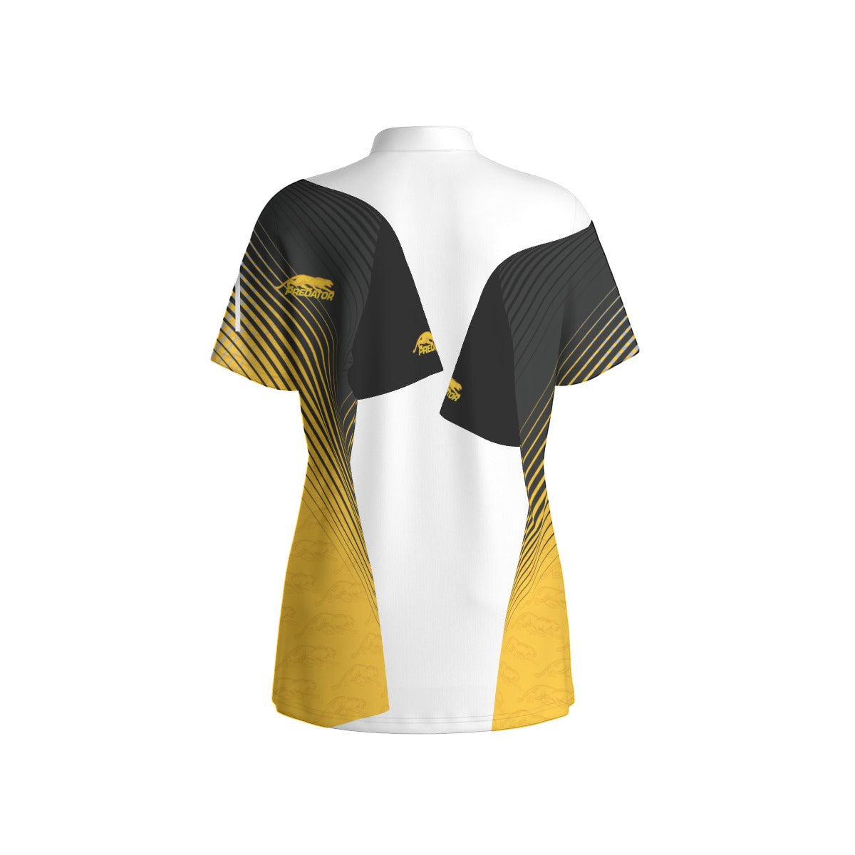 Predator Fusion Yellow Women's Sport Collar Jersey