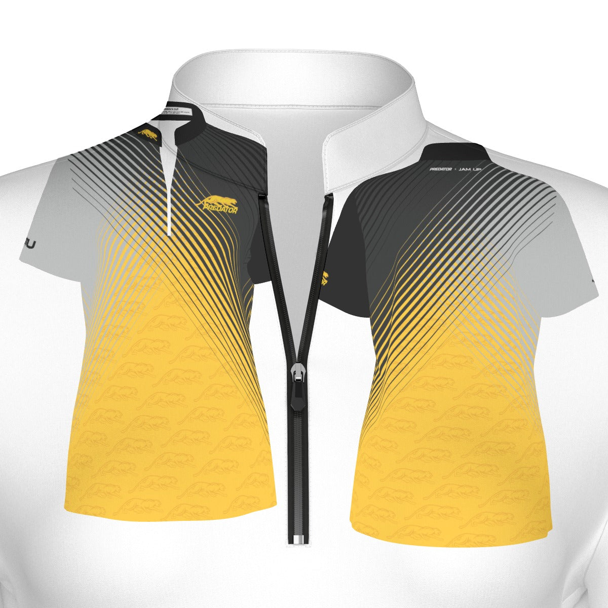 Predator Fusion Yellow Women's Sport Collar Jersey
