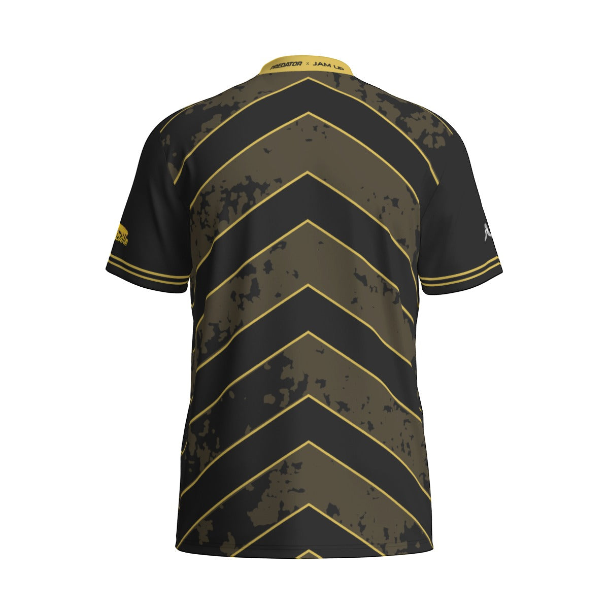 RUSH GOLD Men's Sports Collar Jersey