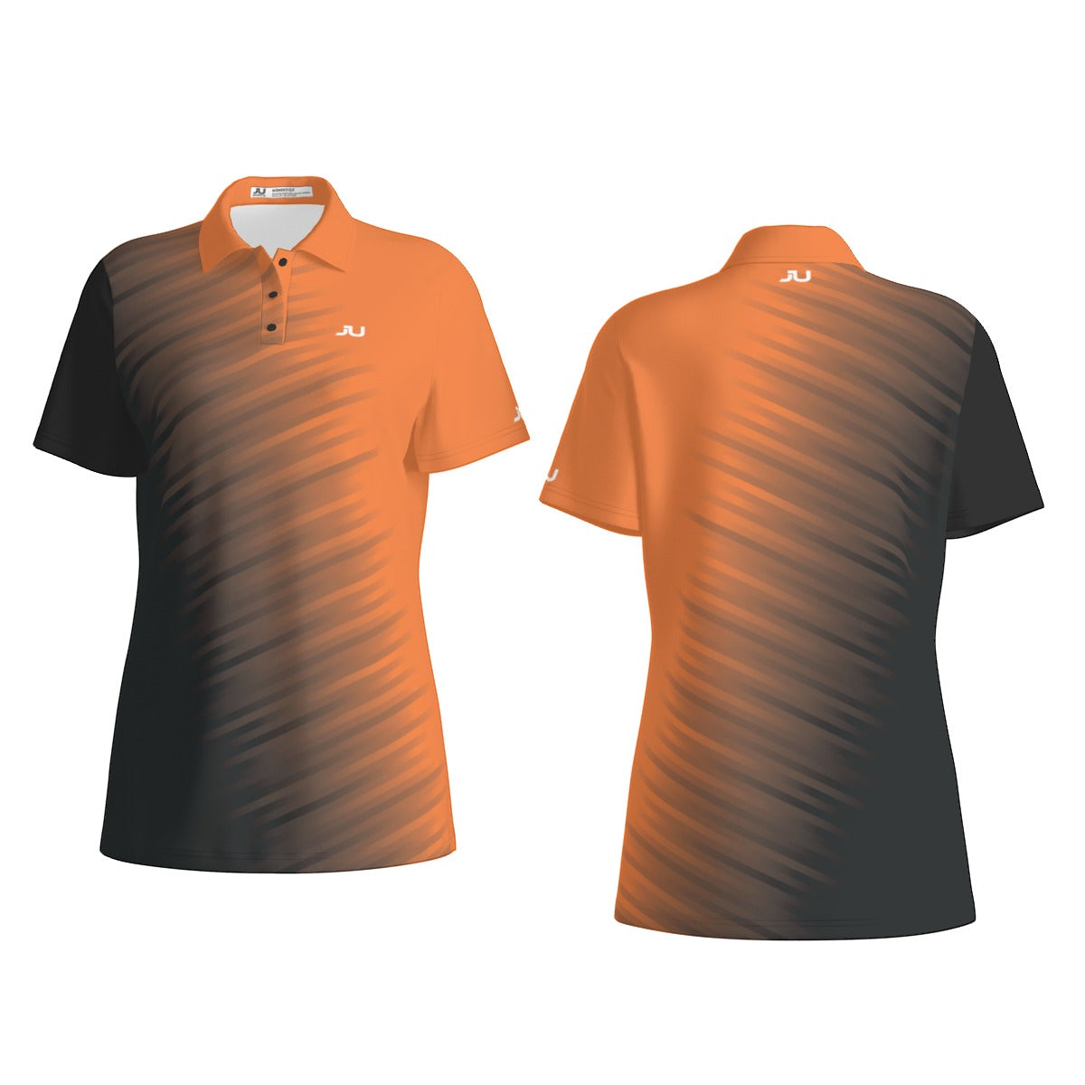 JUS Crossfade Orange Women's Polo