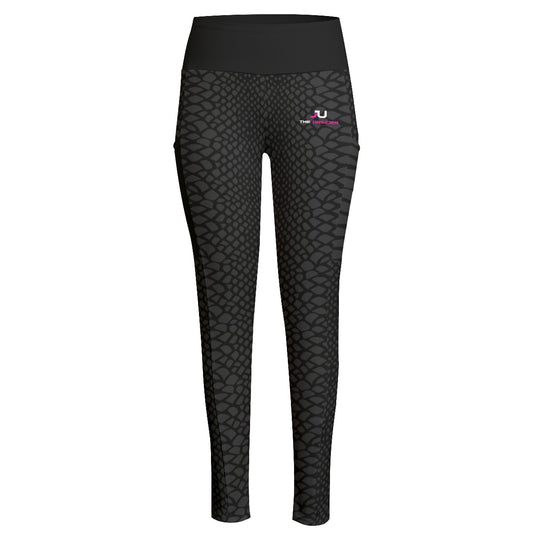 The Grinder Snakeskin Women's Pocket Leggings