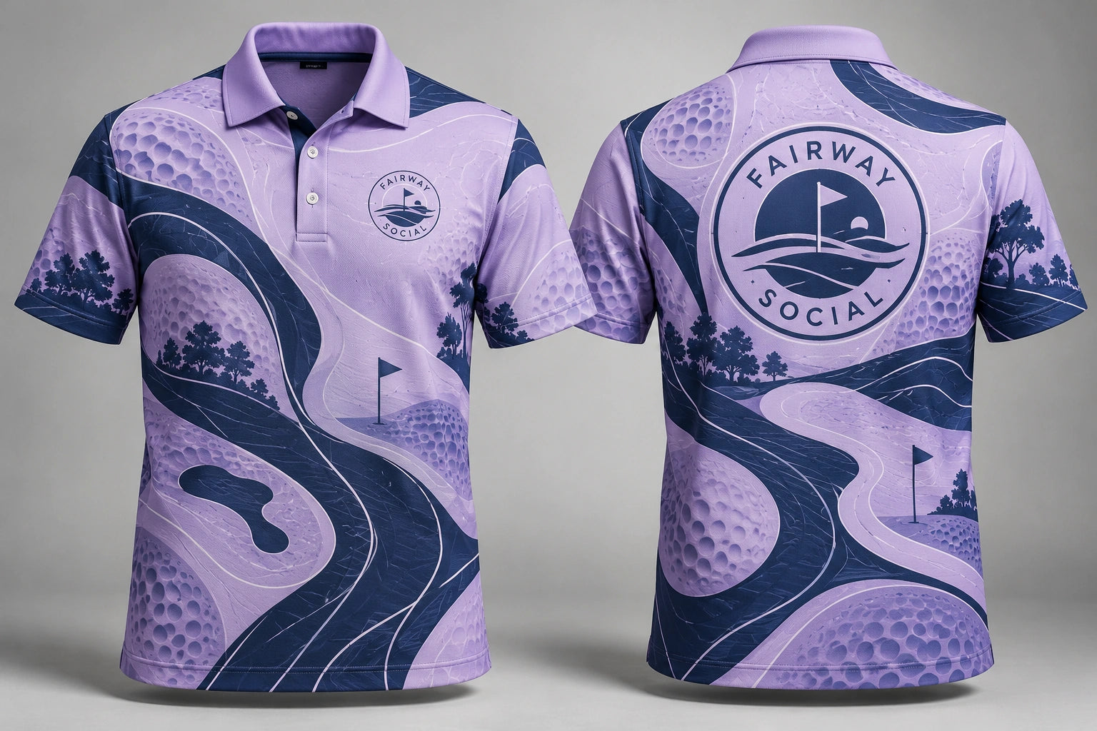 Fictional Fairway Social golf apparel concept